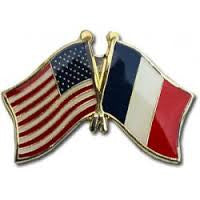 France/United States Friendship Lapel Pin - ColorFastFlags | All the flags you'll ever need! 
