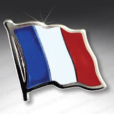 France Lapel Pin - ColorFastFlags | All the flags you'll ever need! 
