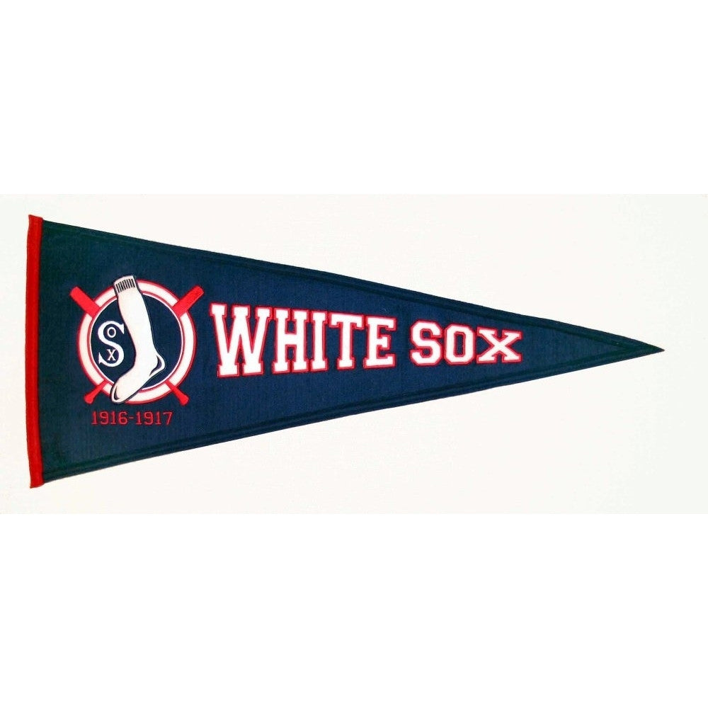 White Sox Felt Pennant 13" x 32" - ColorFastFlags | All the flags you'll ever need! 
